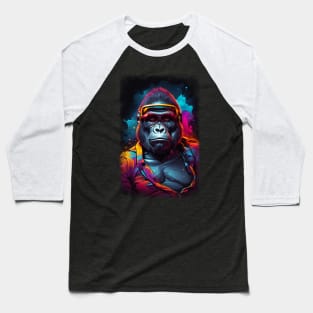 Gorilla Nebula Baseball T-Shirt